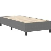 vidaXL Bettgestell Hellgrau 100 x 200 cm – Modernes Design von vidaXL