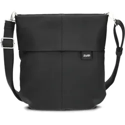 Zwei Damen Handtasche Mademoiselle.M M90 - Umhängetasche aus weichem Kunstleder, vielseitig tragbar mit zwei Gurten, inklusive integriertem Schlüsselring und Smartphone-Fach für optimale Organisation.