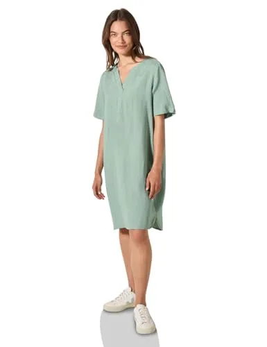 Cecil Damen B144333 Kleid, Ice Sage Green, M in grün von CECIL