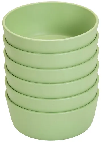 Betzold Geschirr-Set Schüssel-Set 6-tlg - bruchsicher & spülmaschinenfest, Biokunststoff