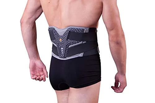 LOREY Hochwertiger Motorrad-Nierengurt/-Nierentschutz LUM1025 (XXL) - Rot - Für Erwachsene - Unisex - Schutzausrüstung