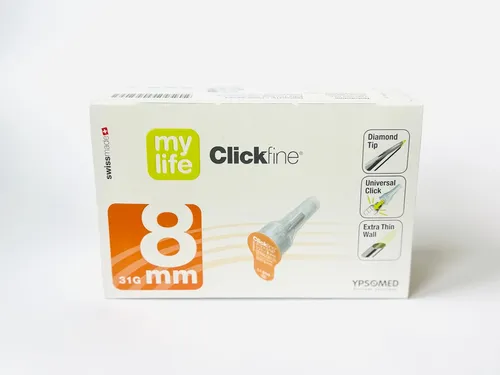 Mylife Clickfine Pennadeln8mm (31G) 100 Stck.