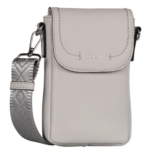 Gabor bags Aileen Damen Handytasche Umhängetasche Mittelgroß Grau