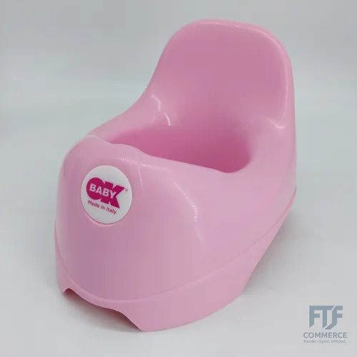 OKBABY Relax - Baby Töpfchen mit ergonomischem Sitz und hoher Rückenlehne - Pink