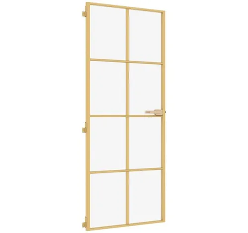 vidaXL Innentür Schlank Golden 93x201,5 cm