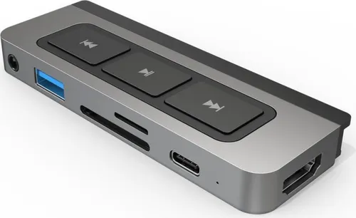 Hyper Drive Media 6-in-1 USB-C Hub für iPad Pro Air von Hyper