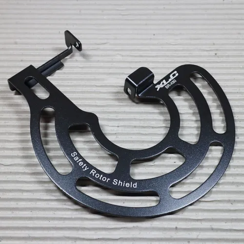 XLC Bremsscheibenprotektor BR-X80 Vorderrad Ø 140/160 mm NUR für Flat Mount-Type