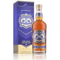 Chivas Regal 18 Years Old - Blended Scotch Whisky, Gold Signature 0,7l