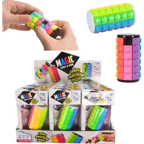 Van der Meulen SNE Clown Magic Twist Turn 2002845 - Gesellschaftsspiel, fördert Kreativität und Geschicklichkeit für unvergesslichen Spielspaß