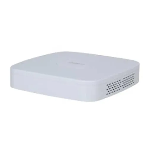DAHUA Technology Lite NVR2104-P-S3 1U Blanc - 4-Kanal Netzwerk-Videorecorder - Externe Festplatten, ideal für die Überwachung mit 4 Kanälen und einfacher Installation für maximale Sicherheit.