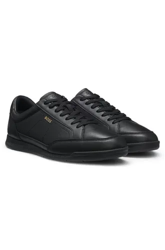 BOSS Sneaker - Sneaker aus Glattleder mit komfortabler Innensohle, ideal für elegante Casual-Looks. Hergestellt aus mindestens 60% nachhaltigen Rohstoffen und Leder aus zertifizierten Gerbereien.