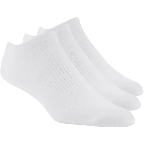 Reebok Crossfit Inside Thin 3 Pack Training Socks White Arch Support Gym Mens