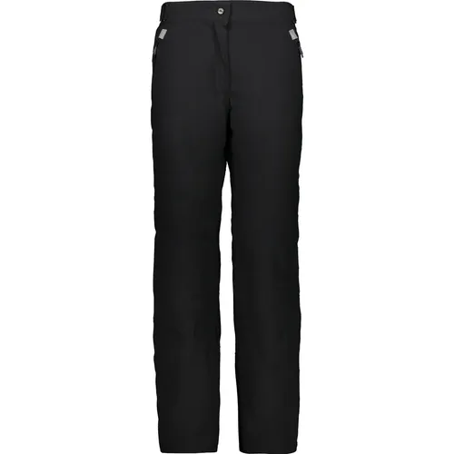 CMP Damen Skihose 3W18596 - Nero - Hochwertige Skihose für Damen, wasserabweisend und atmungsaktiv, ideal für Wintersport und Ski-Abenteuer.