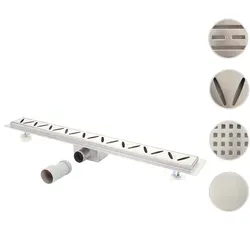 HWC-D94c Duschrinne aus Edelstahl, 110cm