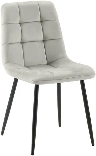 furnicato Esszimmerstuhl Tilde 84x45x55 cm grau (1 St)