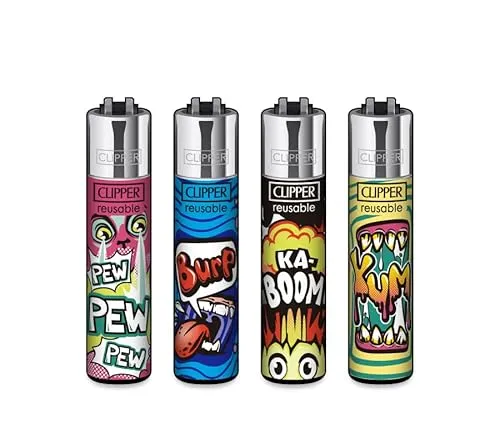 Clipper Feuerzeuge Q2 / 2025 (Micro Onomatopoeia)