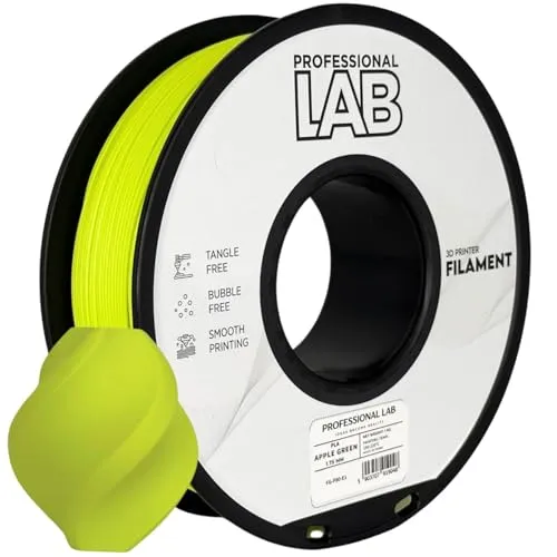 PLA Filament Neon Grün 1.75mm 1kg – 3D Drucker Filament, Kein Stringing, Hohe Haftung, Kompatibel mit Ender 3, Prusa i3, Bambu Lab uvm..