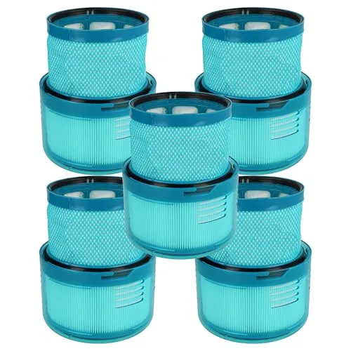 vhbw 5x Staubsaugerfilter Ersatz für Dyson 972352-01 für Staubsauger - Abluftfilter Weiß