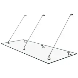 doporro Vordach Haustürvordach VSG mit SGP Folie von doporro