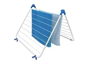 Platzsparender klappbarer Wäscheständer aus Metall, 60x70 cm
