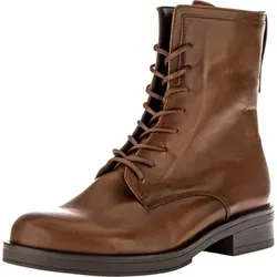 Gabor Schnürstiefelette braun 41 EU (7,5 UK) - Wanderschuhe mit klassischem Design, aus hochwertigem Glattleder und herausnehmbarer Einlegesohle für optimalen Tragekomfort.