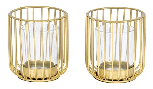 Kerzenständer Gold von Levandeo