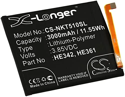 Akku für Handy, Smartphone Nokia 5.1 Plus, 3,85V, Li-Polymer