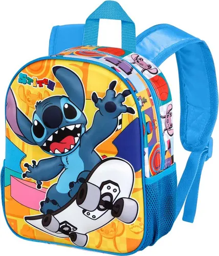 Lilo & Stitch Kinderrucksack - Schulranzen mit aufregendem Design, ideal für Schule und Freizeit. Robuste Materialien und gepolsterte Träger bieten Komfort und Langlebigkeit für kleine Abenteurer.