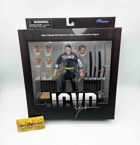 Diamond Select Jean-Claude Van Damme Deluxe Actionfigur Blue Gi Version 18 cm