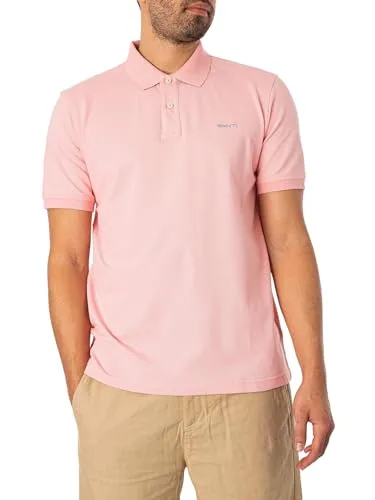 Gant Herren Poloshirt CONTRAST PIQUE Regular Fit - Hochwertiges Poloshirt aus Baumwoll-Piqué mit Stretchanteil. Reguläre Passform, Flachstrickkragen und kurze Ärmel sorgen für optimalen Tragekomfort.