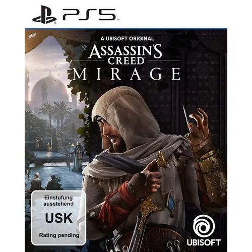 Assassin's Creed Mirage - PlayStation 5 PS5 - Action & Abenteuer Spiel von Ubisoft, bietet ein fesselndes Erlebnis im historischen Bagdad, perfekt für Fans von Open-World-Games.