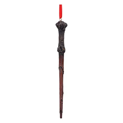 Nemesis Now Potter Harry's Zauberstab, zum Aufhängen, festlich, dekorativ, braun, 15,5 cm