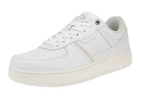 Replay GMZ3G C0019L Epic Premium - Herren Sneaker - Stylischer Leder-Schnürsneaker mit schlichter Retro-Silhouette und herausnehmbarer Innensohle für individuellen Komfort. Ideal für modebewusste Männer.