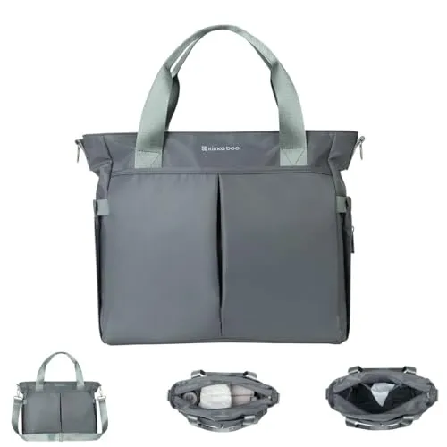 Kikkaboo Wickeltasche Brielle in grau von Kikkaboo