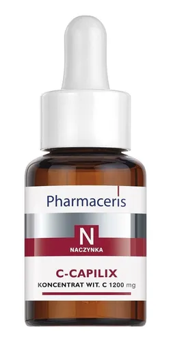 PHARMACERIS C-CAPILIX Vitamin C Serum für Strahlende Haut, 30 ml - Hautpflege: Hochwirksames Vitamin C Serum, das der Haut einen strahlenden Teint verleiht und für ein frisches Aussehen sorgt.