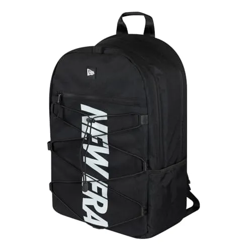 New Era Branded Utility Rucksack für Herren – Sporttasche in Schwarz - Vielseitiger Rucksack aus strapazierfähigem Polyester, perfekt für den Alltag und Sport. Mit praktischem Design und ausreichend Stauraum für alle Essentials.