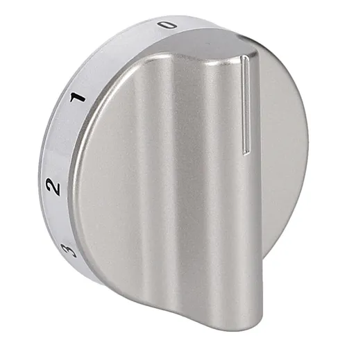 easyPART Küppersbusch 063274 Knebel für Kochstelle - Kompatibler Ersatzknopf für Küppersbusch, Erstausrüsterqualität mit Achsabflachung auf 0, ideal für eine präzise Steuerung Ihrer Kochstelle.