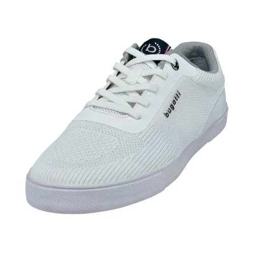 Bugatti Herren Schnürstiefel White (2000) in weiß von Bugatti