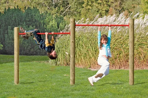 Turnreck  / Kinderreck Doppelreck 286 x 190/210 cm von ediToys