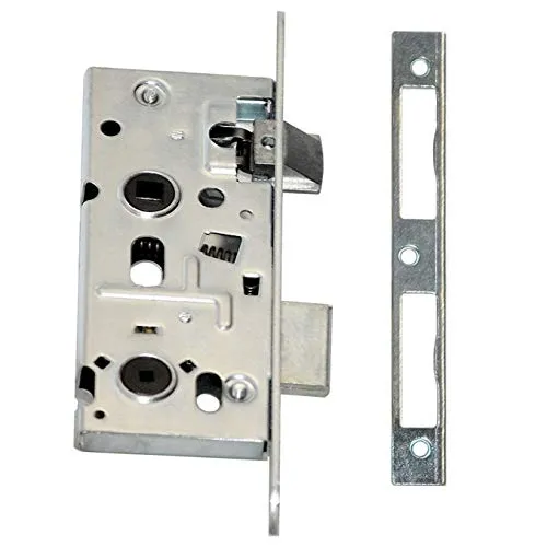 Einsteckschloss Türschloss WC 72/40 Türschloss Links/Rechts mit Gegenplatte