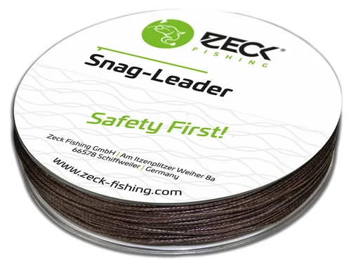 Zeck Snag Leader 0,80mm 90kg 50m Schlagschnur für Wallerangeln