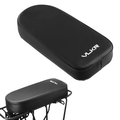 Cozlly Fahrrad-Rücksitzkissen, Kinder Fahrrad Hinten Sitz Kissen, Mountainbike Fahrradsitzkissen, Bike Rücksitz, Kinderrücksitz Fahrradrücksitz, Dickere weiches Polster für Kinder oder Erwachsene