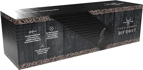 L33T E-Sports Gaming Mauspad (XXL) 920 x 294 x 4 mm (extradick), rutschfreie Un