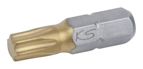KS Tools 911.3663 9113663 Torx-Bit T 40 Werkzeugstahl titanbeschichtet C 6.3 5St.