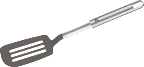 Zwilling Pfannenwender Pro 37160-010 - Hochwertiger Pfannenwender aus Silikon und Edelstahl, hitzebeständig bis 230°C und spülmaschinengeeignet. Ideal für beschichtete Töpfe und Pfannen, mit ergonomischem Griff für komfortables Handling.
