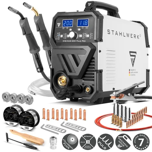 Produktbild STAHLWERK MIG MAG 200 Puls Pro IGBT Schweißgerät