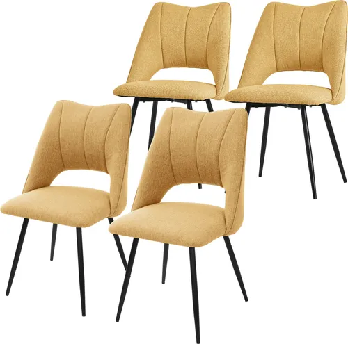 Küchen- und Esszimmerstühle Gelb von ML DESIGN