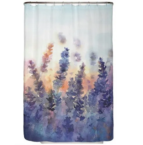 Arteneur Duschvorhang Breite 120 cm, Anti-Schimmel Beschichtet, Beschwerter Saum, Waschbar 40°C