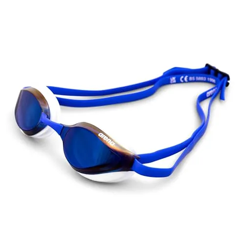 arena Python Mirror Schwimmbrille - Unisex Wettkampf- und Trainingsschwimmbrille mit UV-Schutz und Anti-Fog Beschichtung für klare Sicht. Ideal für aktive Schwimmer dank perfekter Passform und komfortabler Silikondichtung.