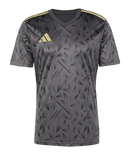 adidas Performance Team Icon 25 Fußballtrikot schwarz XL - Hochwertiges Kurzarm-Fußballtrikot aus 100% Polyester mit AEROREADY-Technologie für optimalen Feuchtigkeitstransport. Ideal für Teamsport und Freizeitaktivitäten.